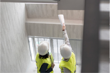 Trabajadores de seguridad industrial BCRETE